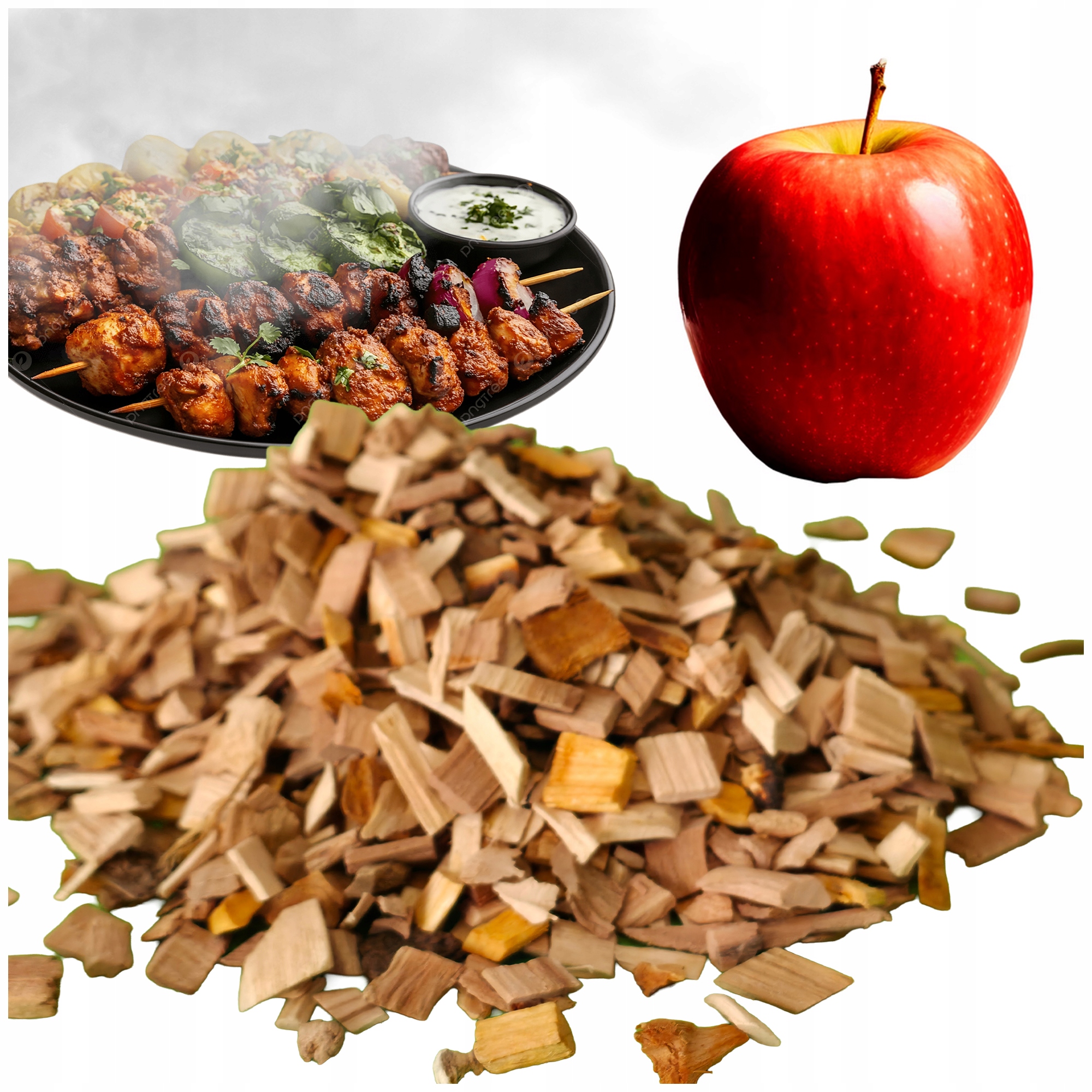 Udírenské Štěpky Jabloň Na Uzení 10 Kg KL10 Bez Chemických Přísad