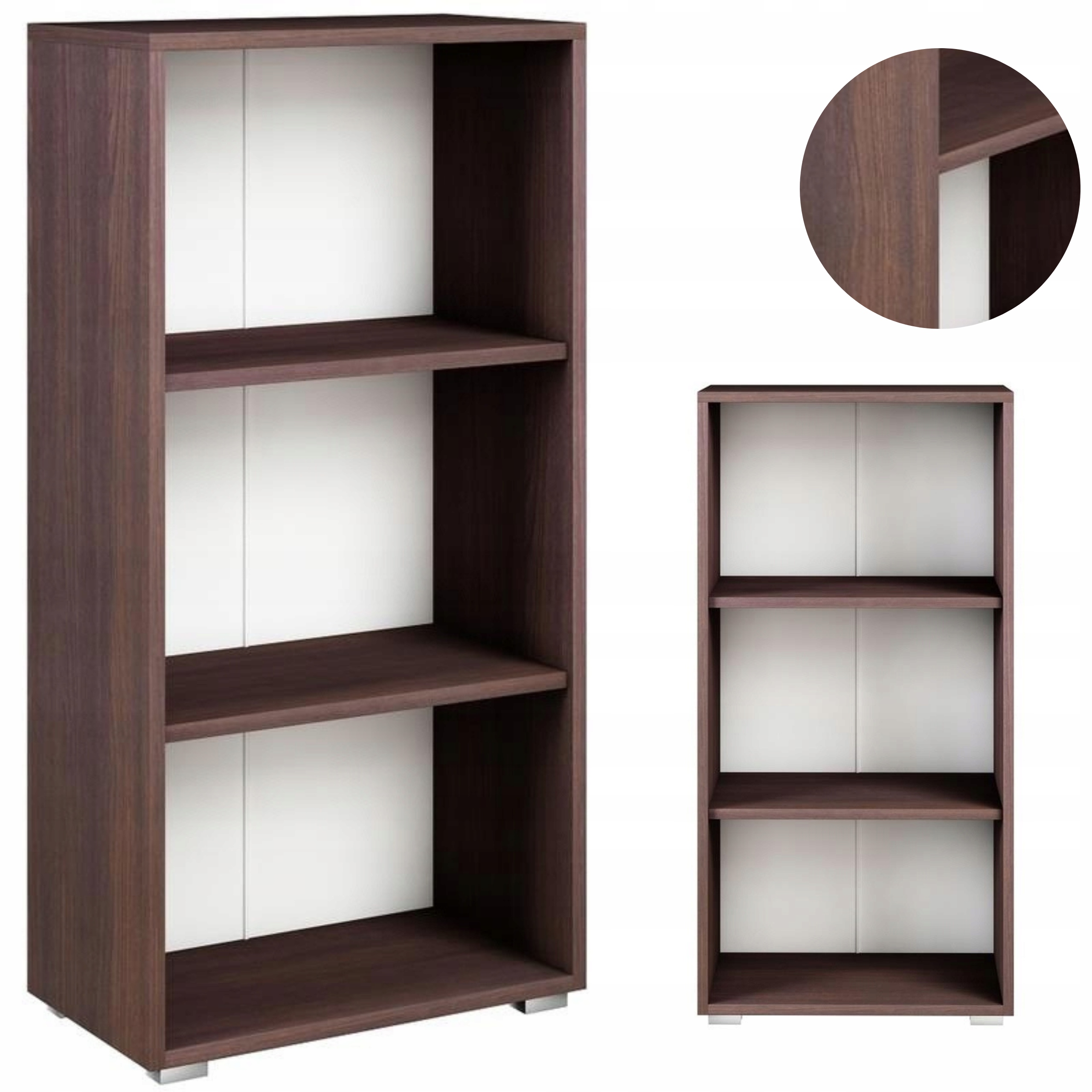 Regál EX3 120 wenge na priečinky, knihy, šatňa, oblečenie, skriňa