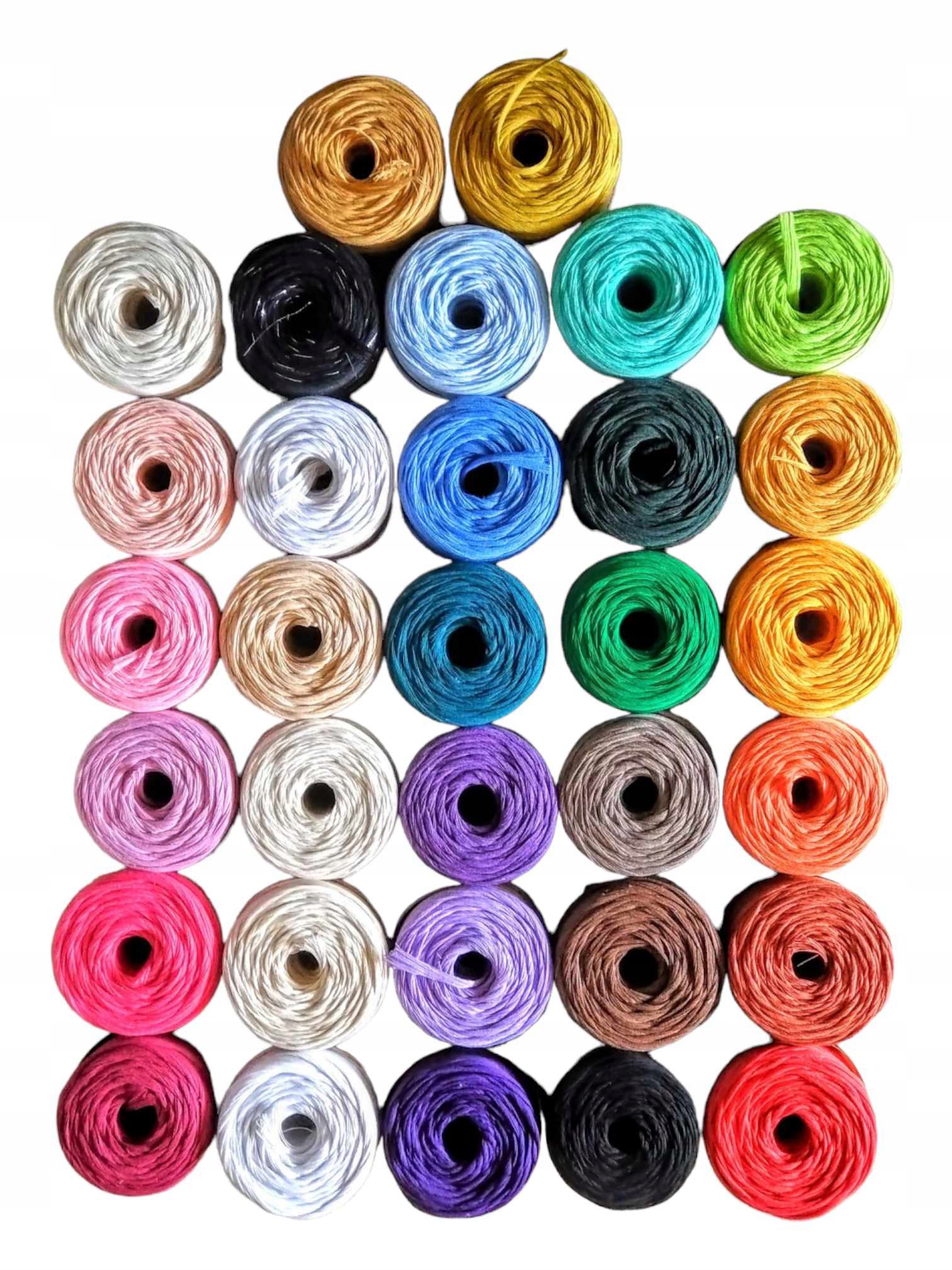 Rafia Bavlněná přírodní ekologická 100m různé barvy 10 kusů