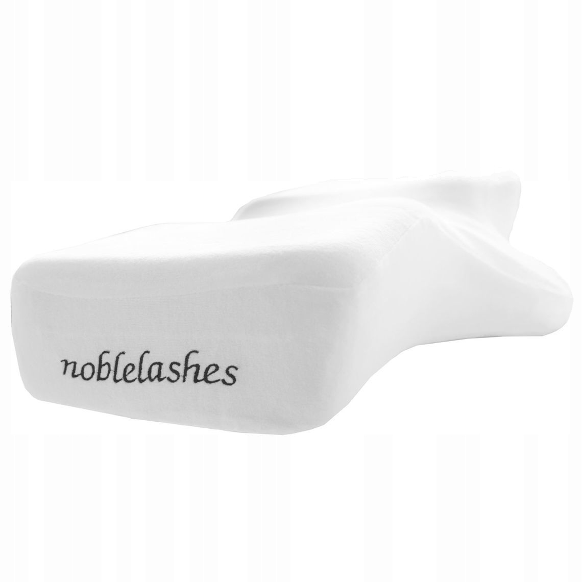 Bílá polštář na řasy Noble Lashes Memory Foam