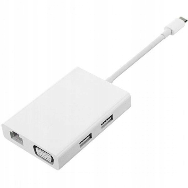 Xiaomi Originální Adaptér ZJQ04TM MI Typ-c Na Vga Ethernet Multiadapter