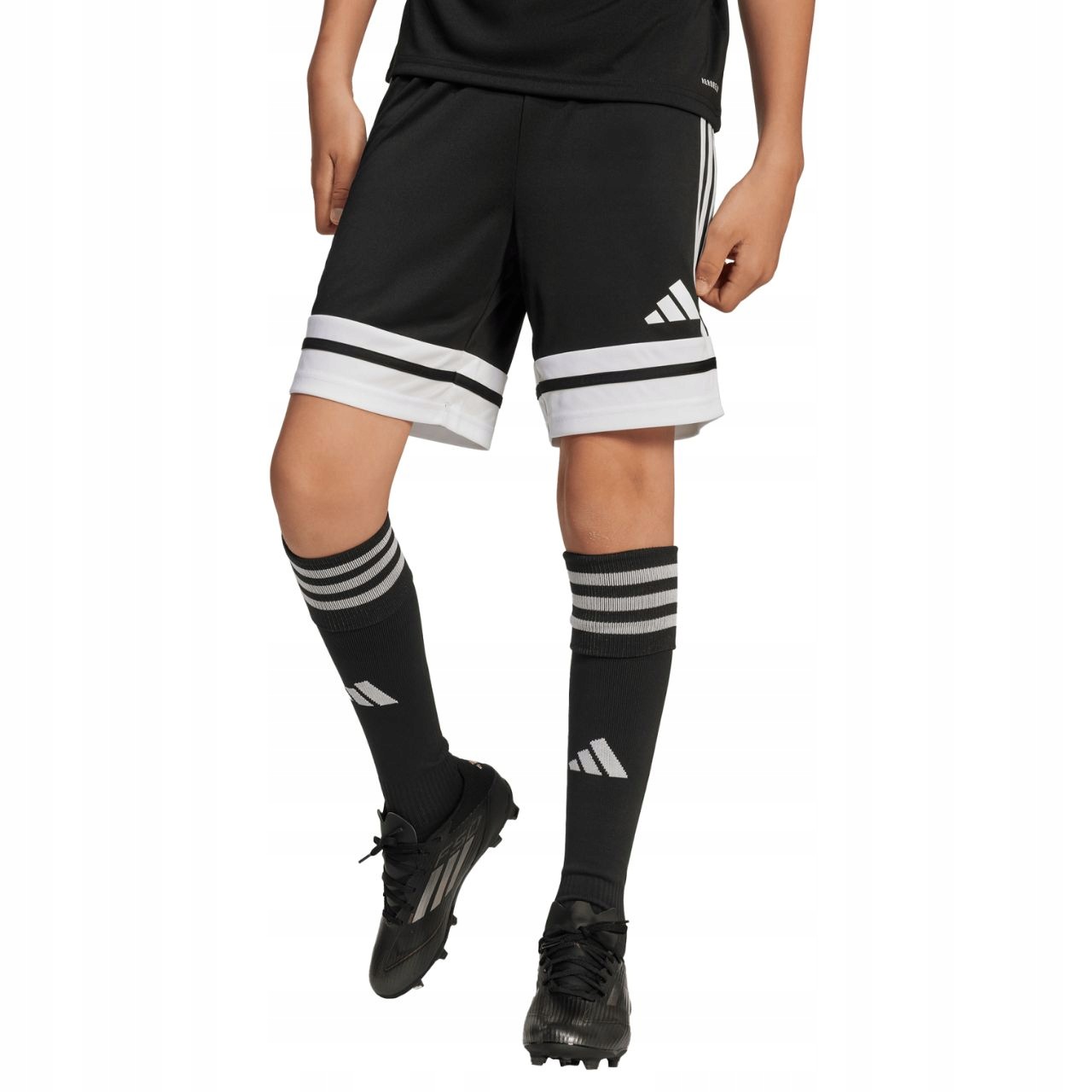 Spodenki Dziecięce Adidas Squadra 25 JJ2417 Czarne r. 128