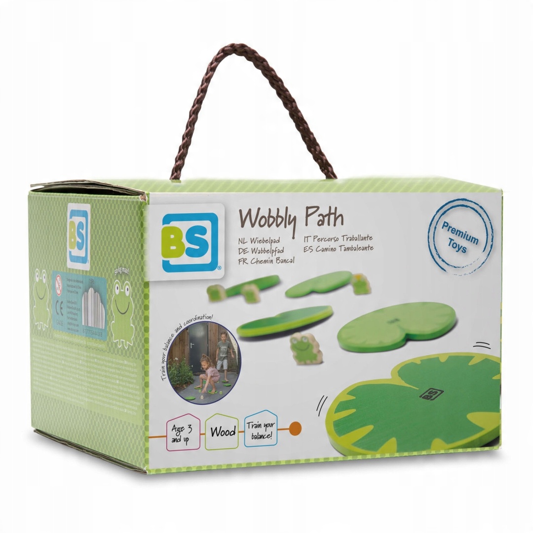 

Zbieraj Żabki gra Drewniana Sensoryczna Bs Toys