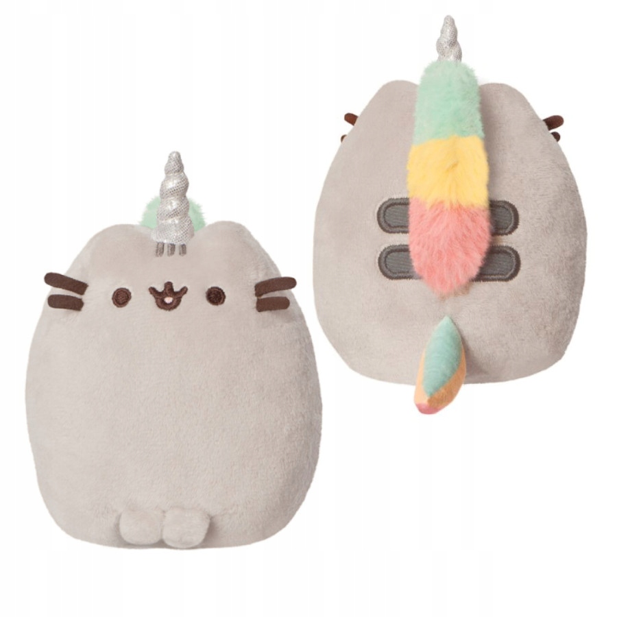 

Pusheen jednorożec z tęczową grzywa i ogonem 13cm