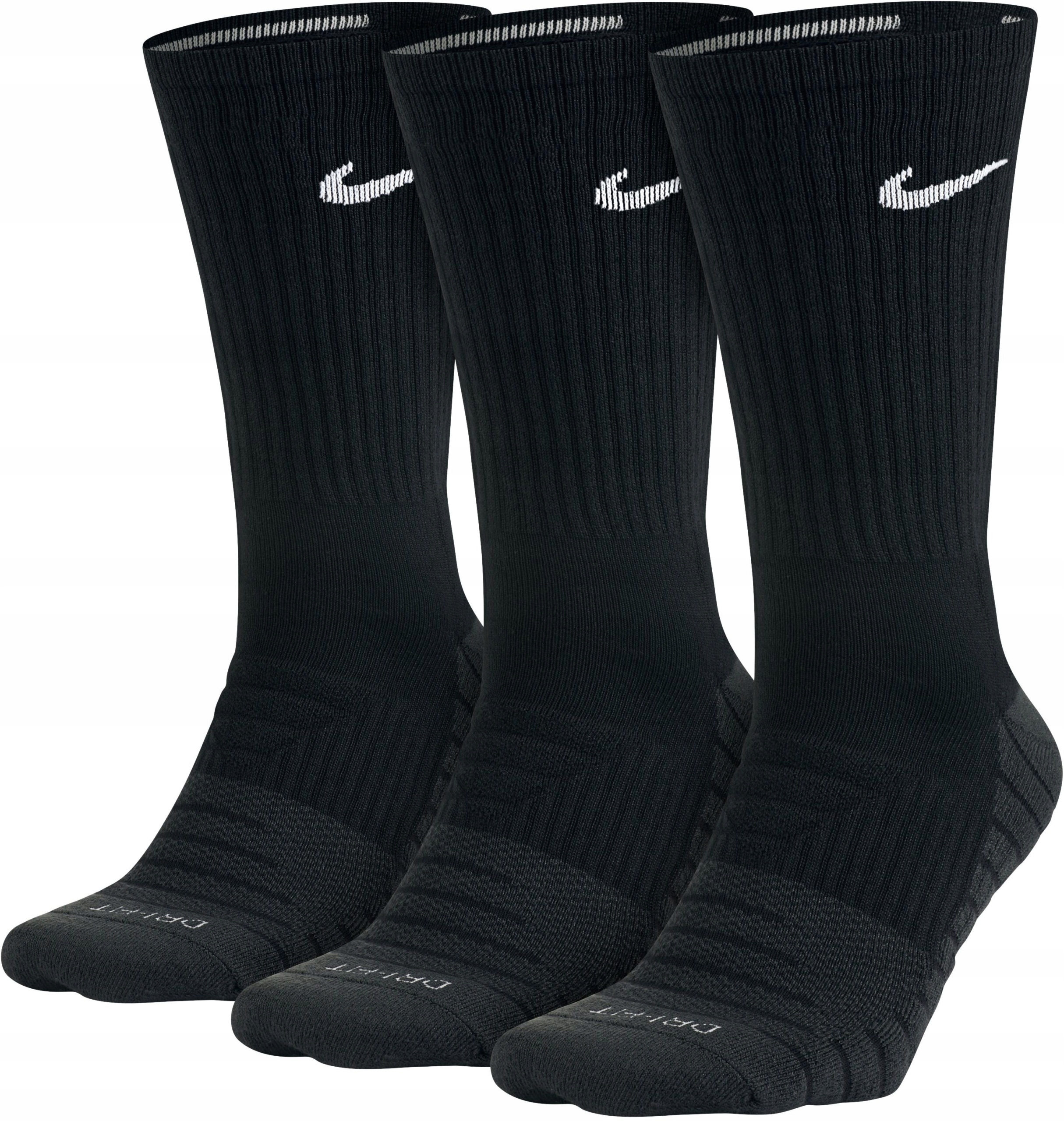 Ponožky Nike Dry Cushion Crew Training Sock, 3 páry, velikost S