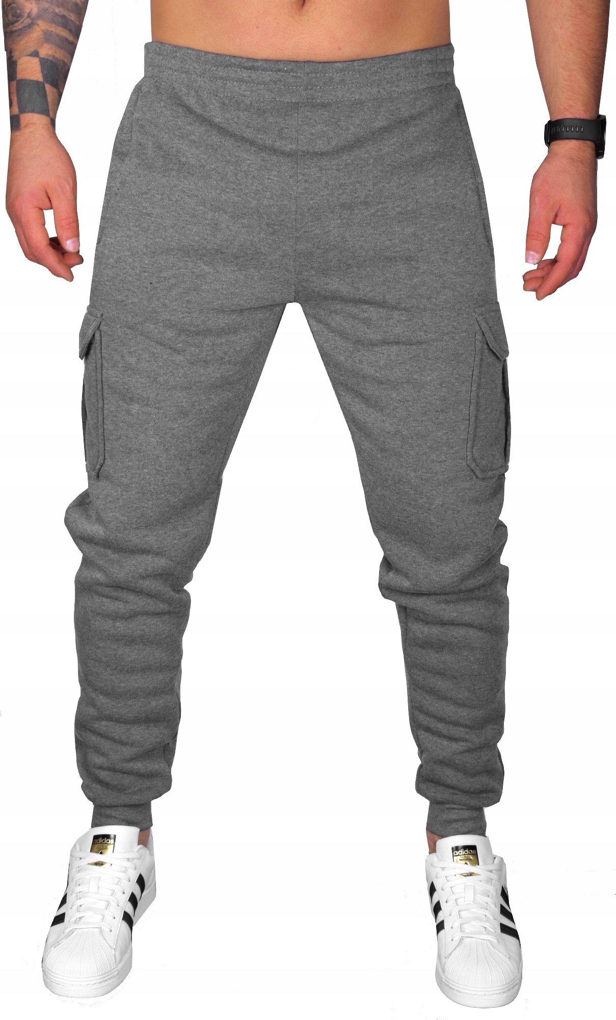 DRESOWE SPODNIE MĘSKIE JOGGERY DRESY Marka J STYLE