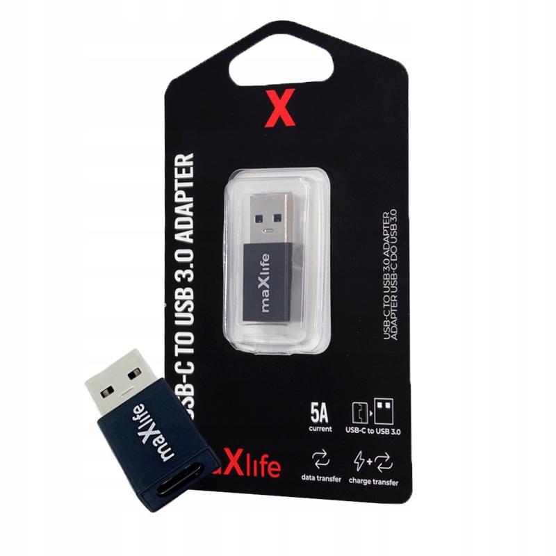 

Maxlife Przejściówka Usb-c do Usb 3.0 Adapter