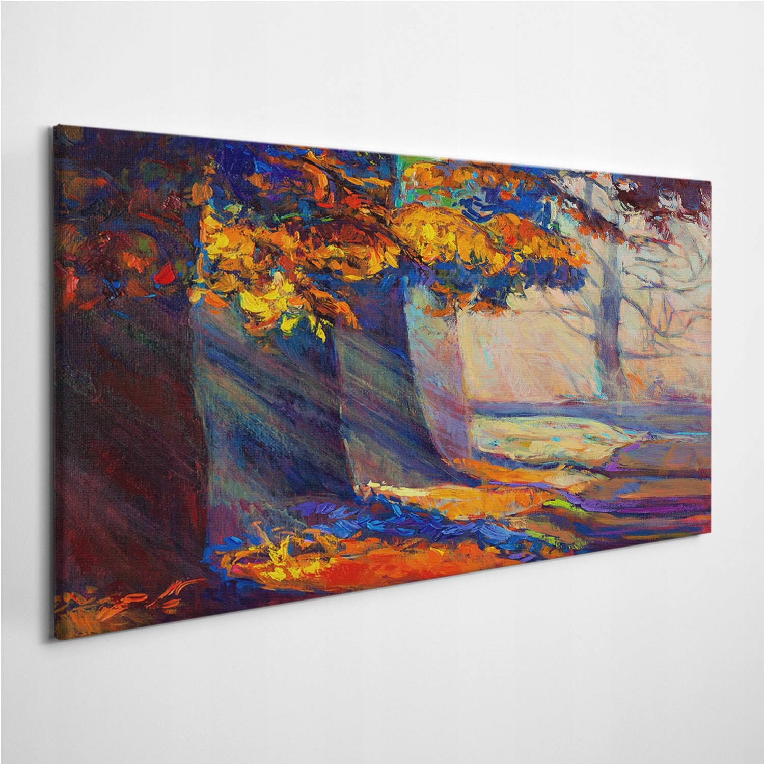 

Foto-obraz na płótnie Krajobraz Jesień las 120x60