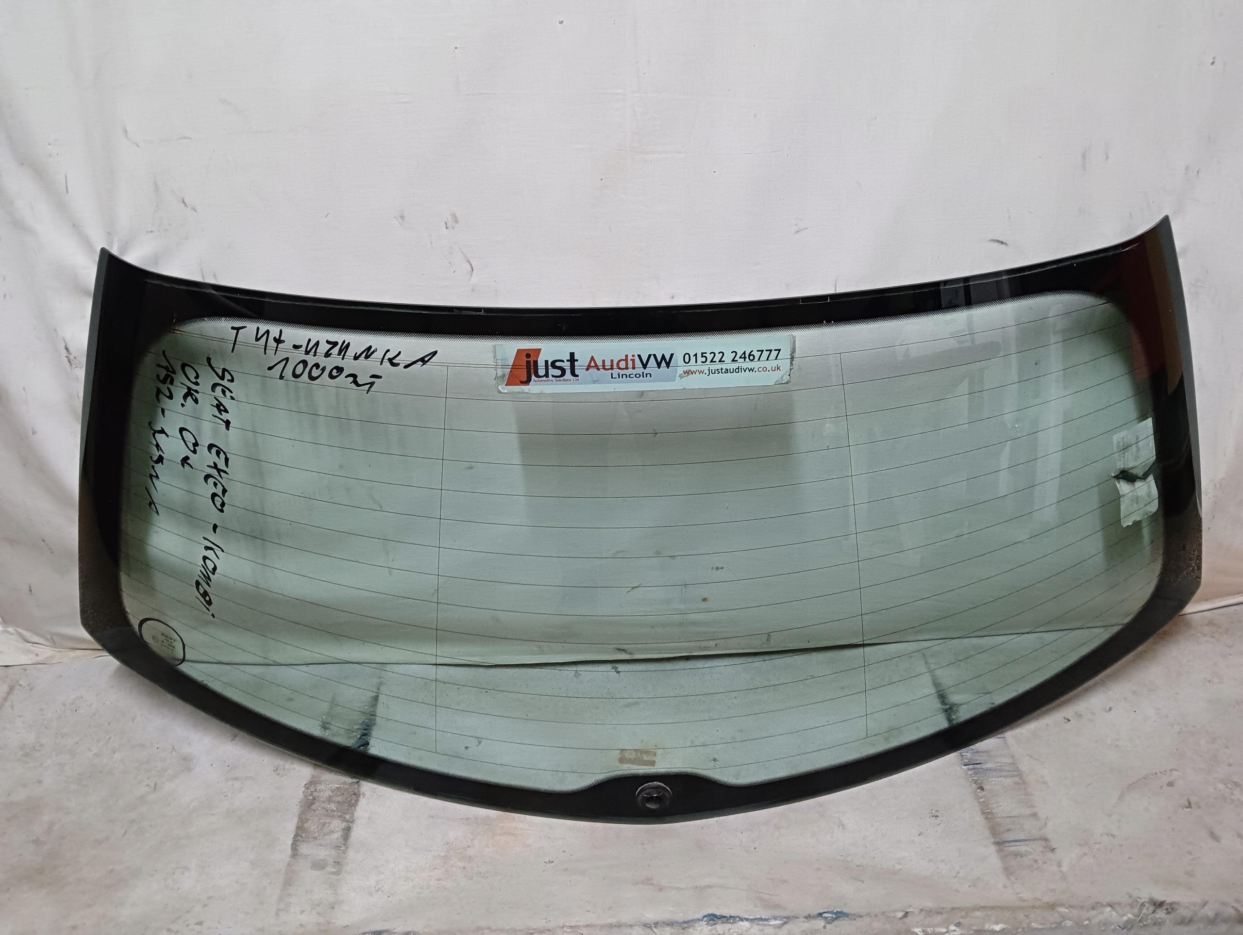 SZYBA TYLNA SEAT EXEO- KOMBI ORYGINAŁ AS2- JASNA