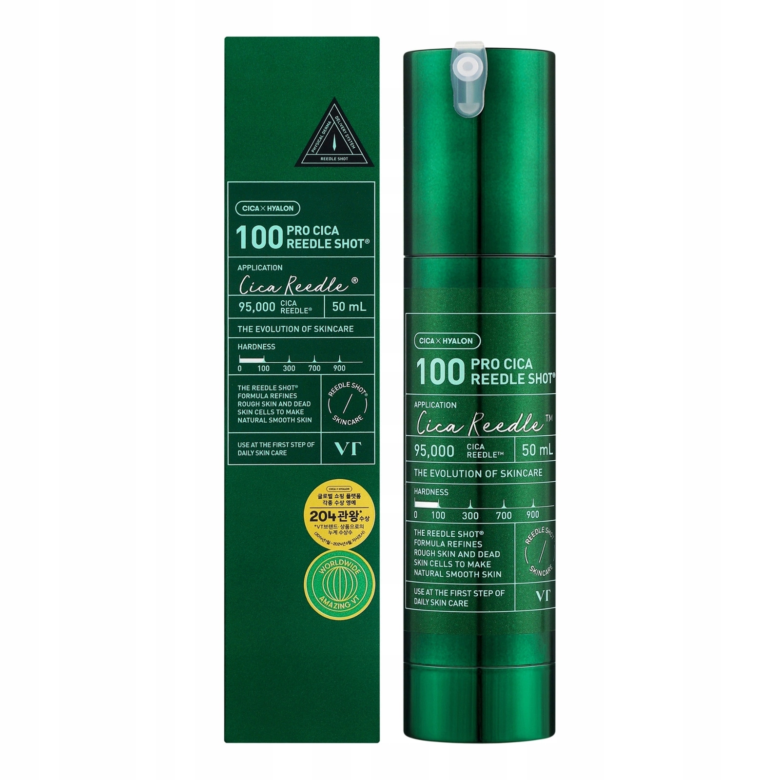 Vt Cosmetics Pro Cica Reedle Shot 100 Zklidňující Mikrojehličkový Booster 50 ml