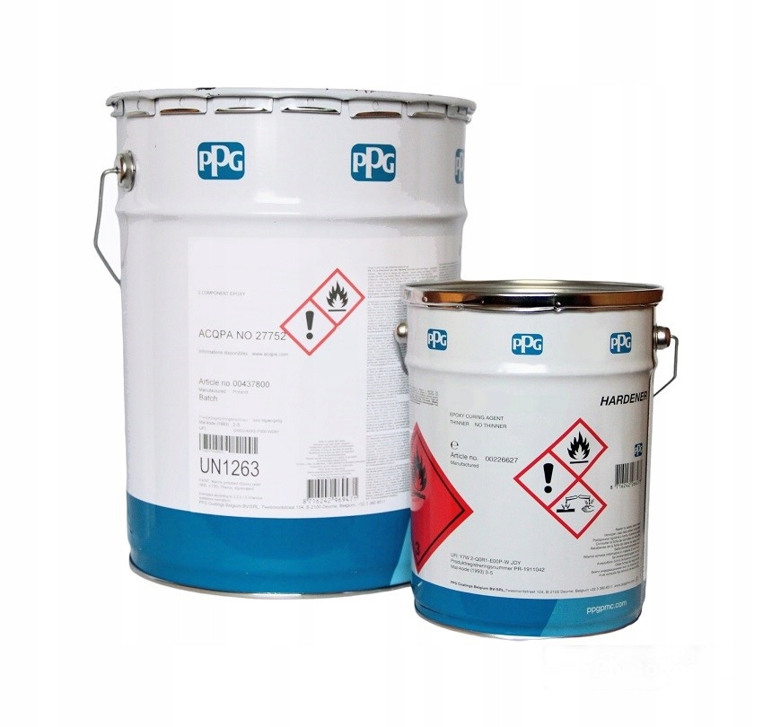 Farba Sigmafast 205 Ral 7001 beton stal 20 L 28 kg