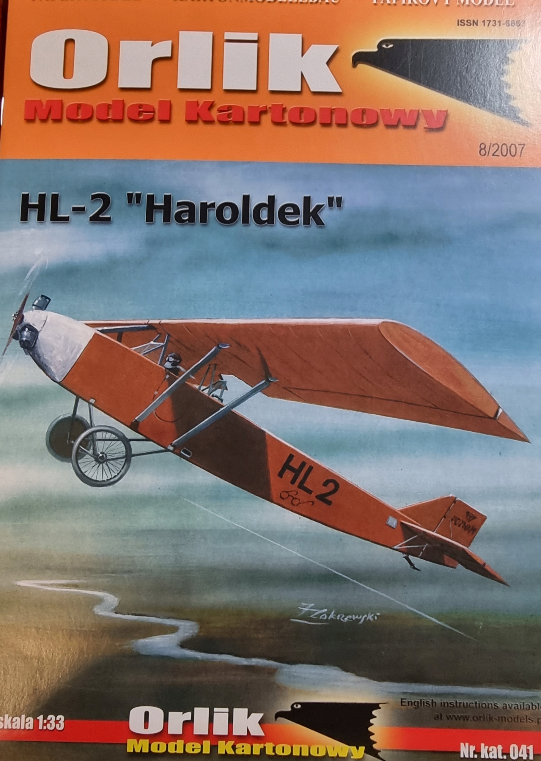 Orlik Model kartonowy HL-2 Haroldek