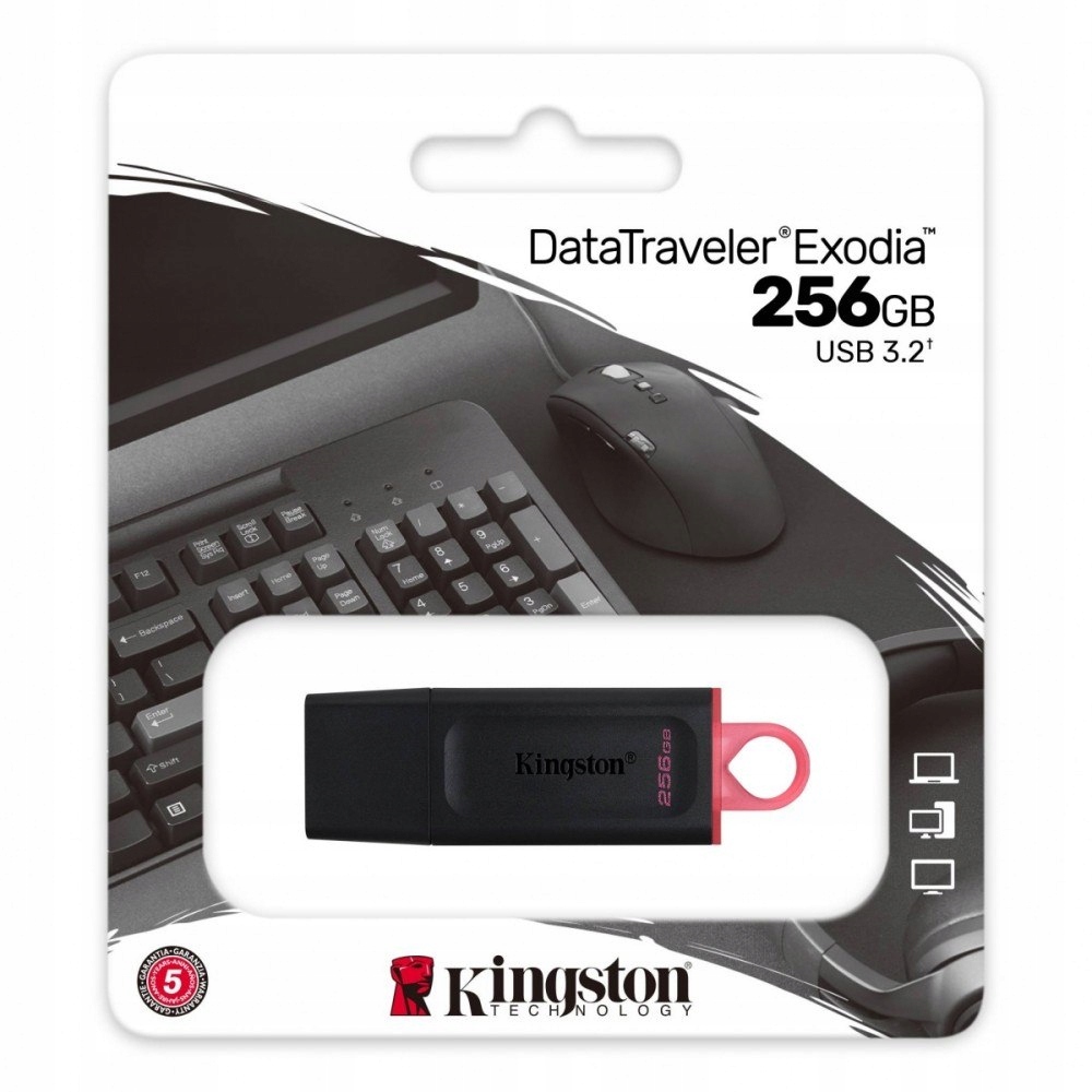 Kingston Pendrive D Traveler Exodia 256GB Usb 3.2