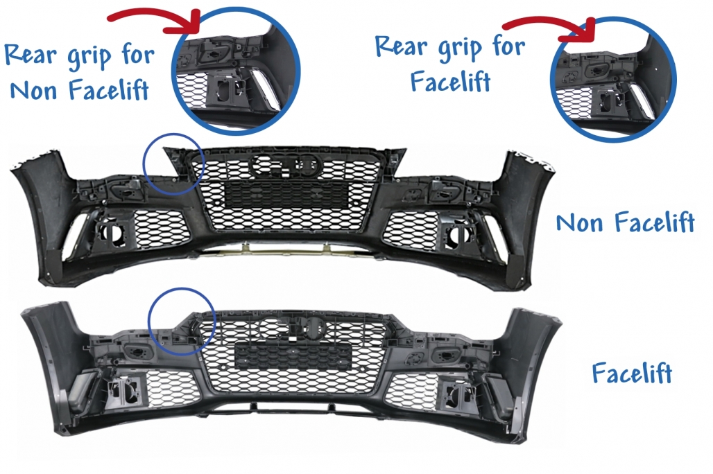 5994776 - Бампер для Audi A7 4G Pre-Facelift 10-14 RS7 Look