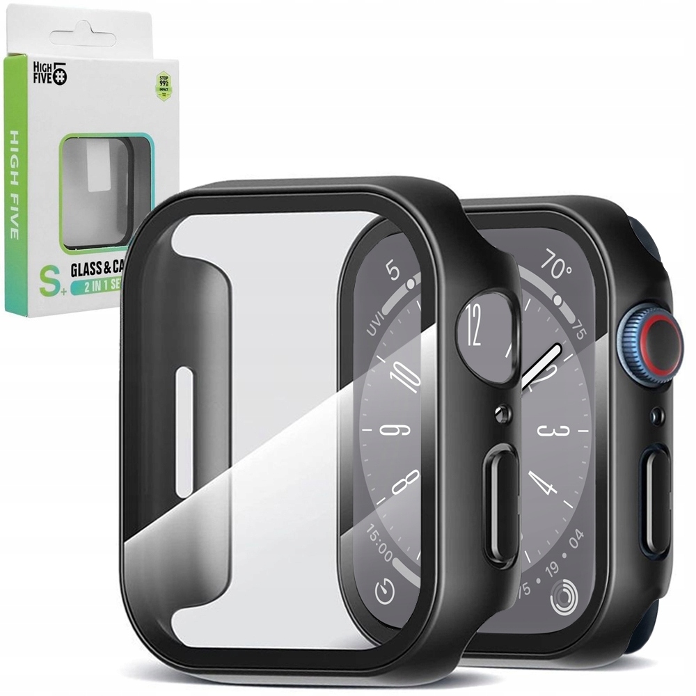Hi5 Defender 2w1 ETUI SZKŁO do Apple Watch 8 45mm