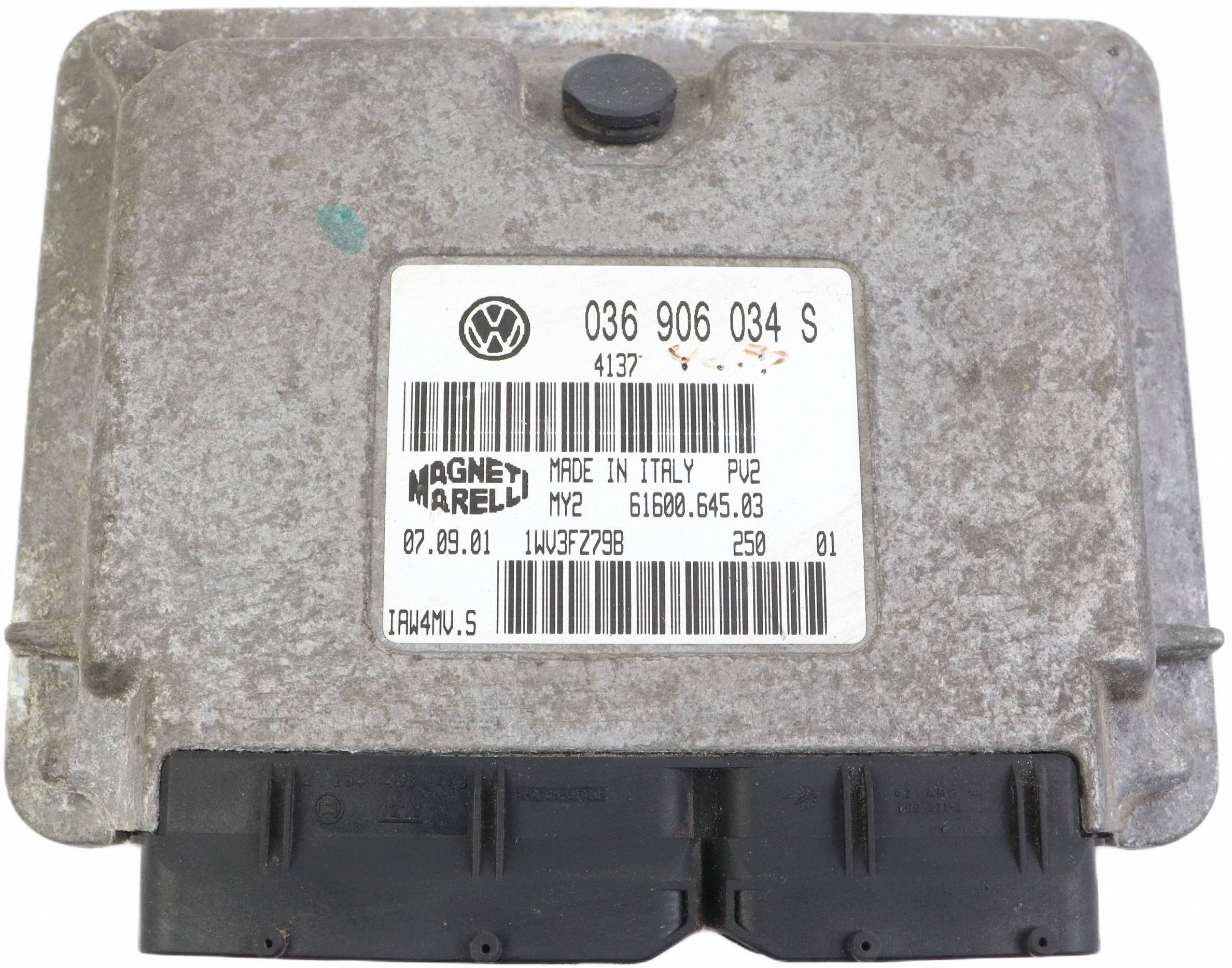 VW POLO 9N IV module unité de commande électronique uce moteur 1.4 16V 036906034S IAW4MV.S