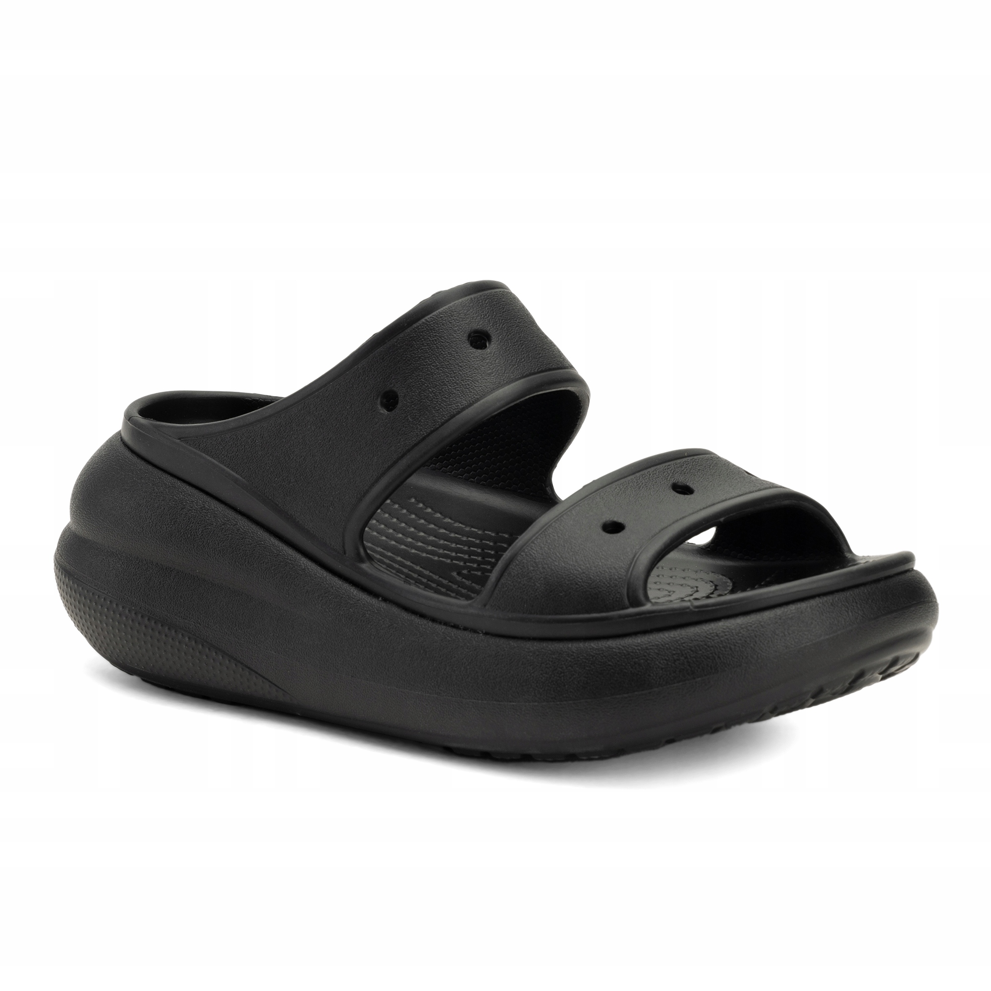 Nazouváky pantofle Crocs Classic Crush Sandal černé 41-42 Eu