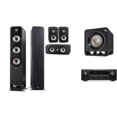 DENON AVC-S670H + POLK AUDIO ES60E + S15E + S30CE + SUB10