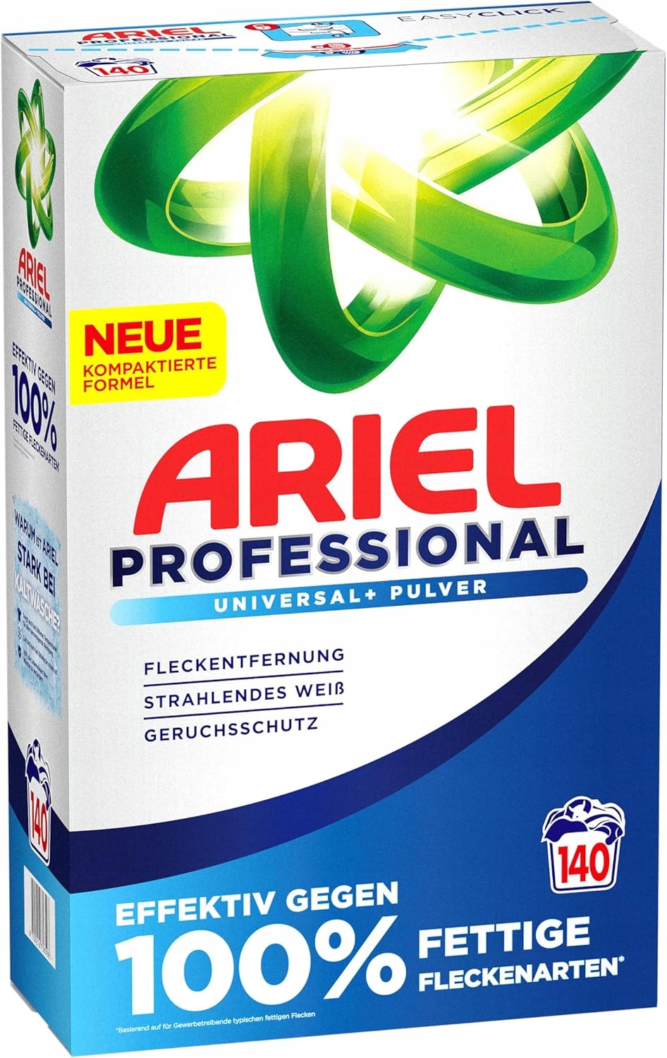 Levně Německý prášek na bílé prádlo Silný Ariel Professional 140 pr. Originál