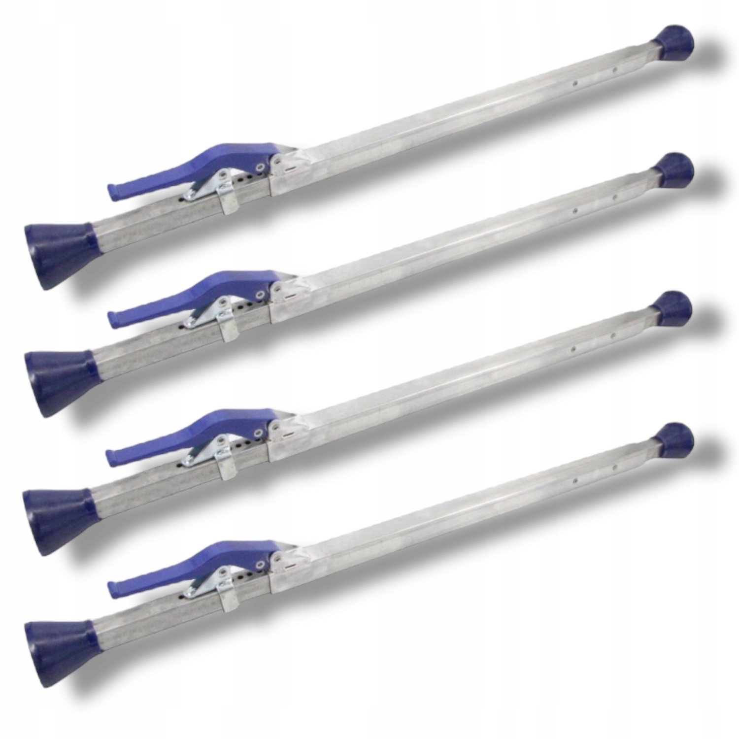 4x Rozpěrná brzdící tyč čtverec tyč 1880 2852 Tuv Polský Výrobek