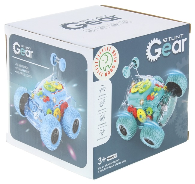 Samochodzik Kaskaderski Twister 360° Światło Dźwięk Autko Akrobata Wariat Bohater brak