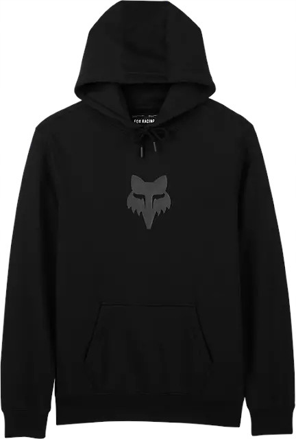 Mikina každodenní s kapucí Fox Head Black/Black vel L