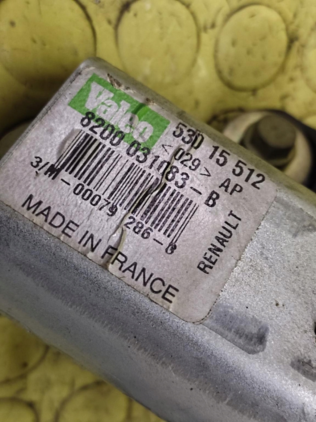 RENAULT ESPACE IV motor ablaktörlők far 8200031083