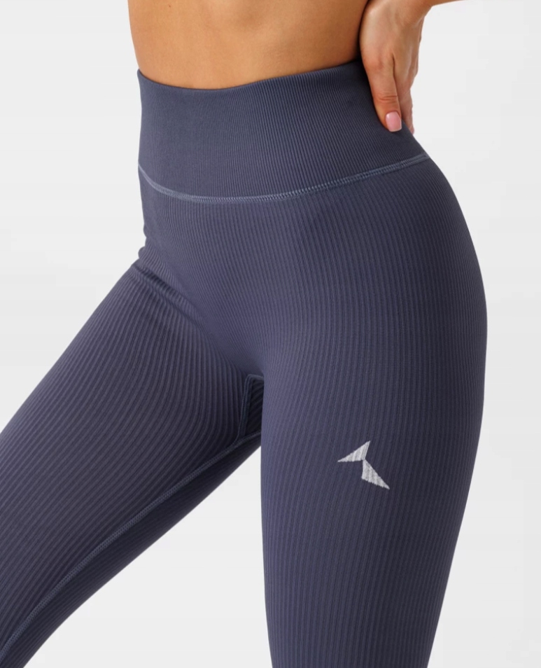 Legginsy Bezszwowe Fitness Carpatree Niebieskie- M