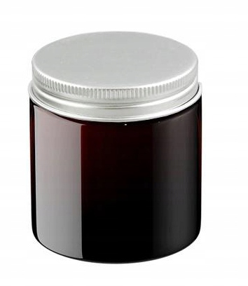 

Słoik brązowy szklany do świec 120ml z nakrętką