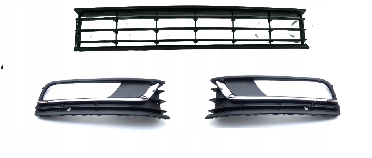 A3958 A3959 - Решітка радіатора бампер TRENDLINE PASSAT B7 10-P + L
