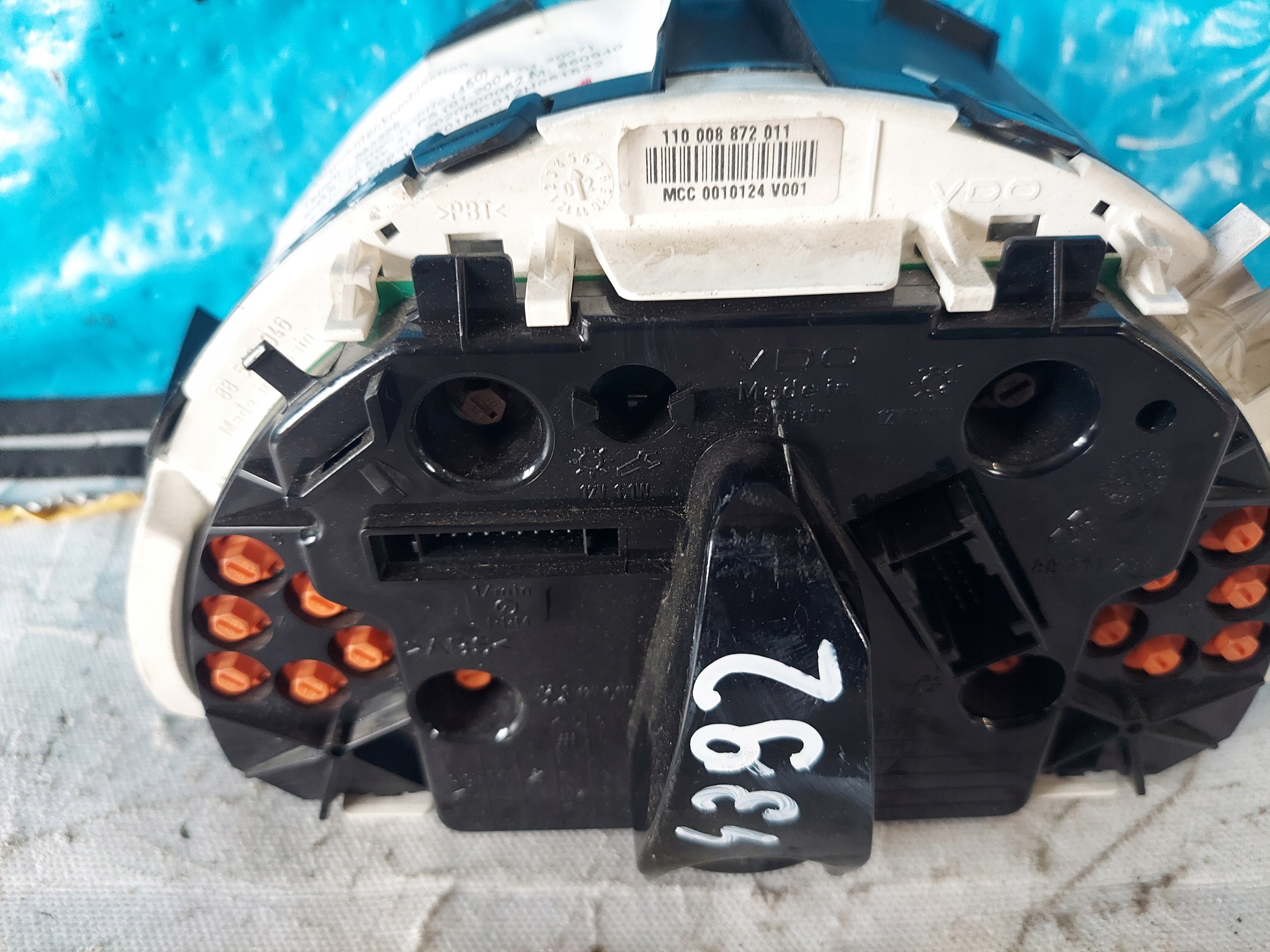 dials clock SMART FORTWO 0,8 CDI 110008872011