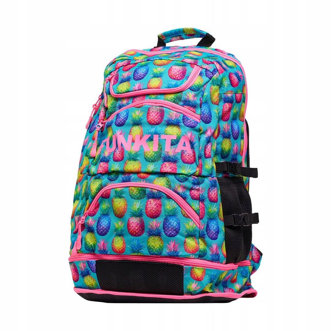 Plecak sportowy szkolny na basen Funkita Elite Squad Punchy Bunch 36l
