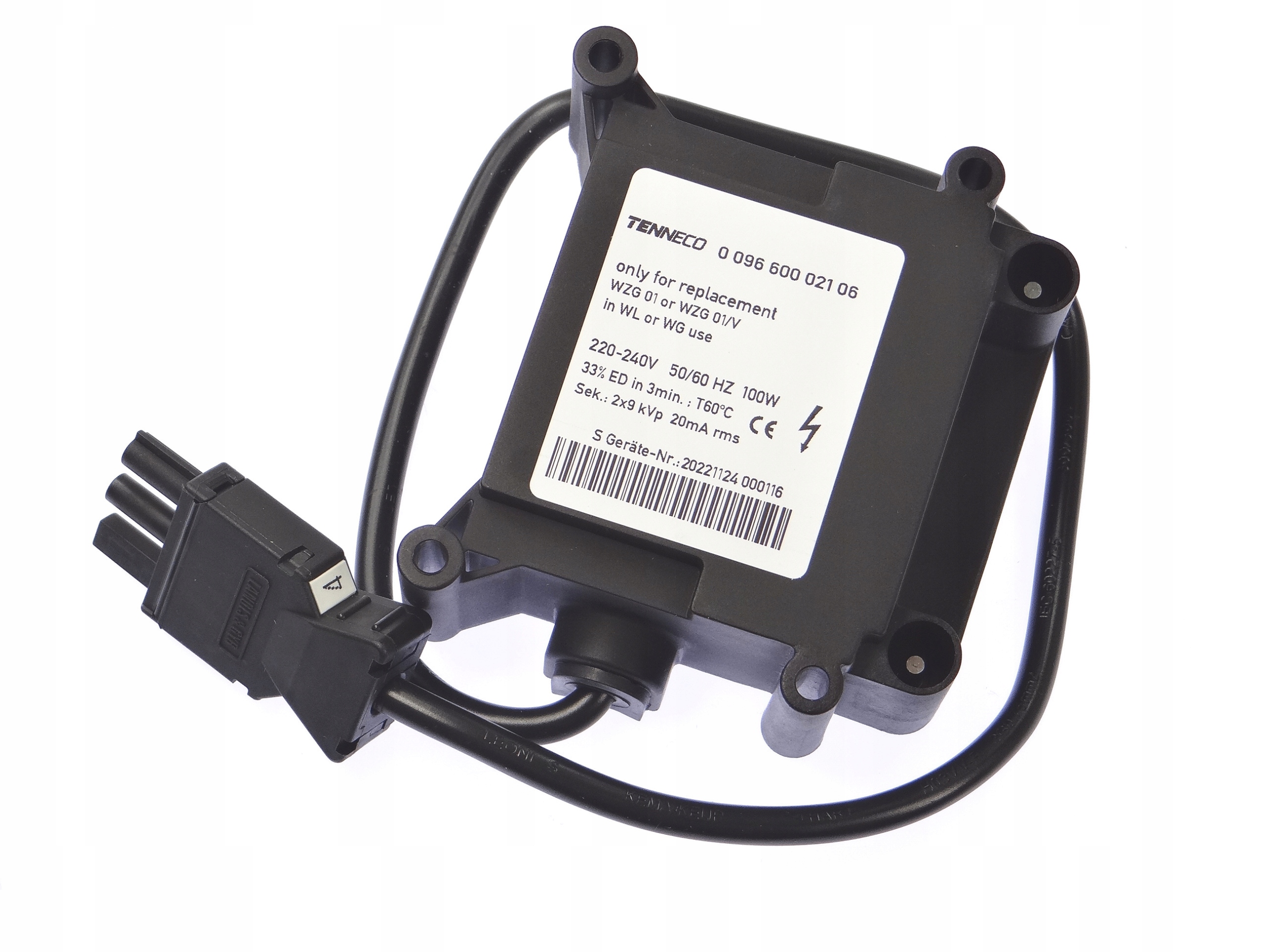 Zapaľovací Transformátor Tenneco/federal Mogul/beru W-ZG01/V Weishaupt