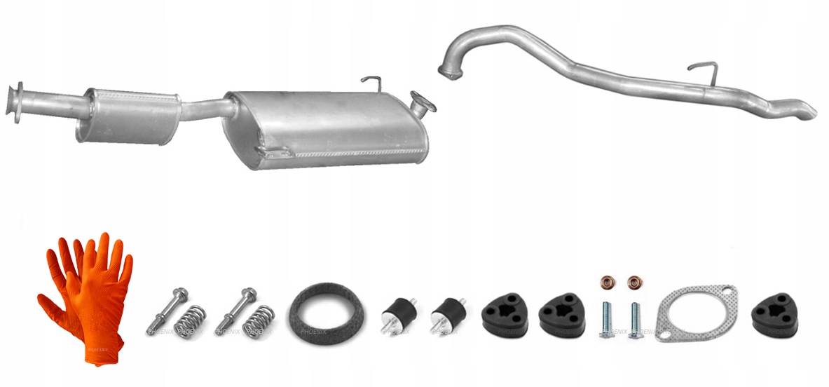 Opel Frontera A 2.0i 4x4 Swb 2330 mm 2D 85 kW (1995-1998) Tlumič Trubka