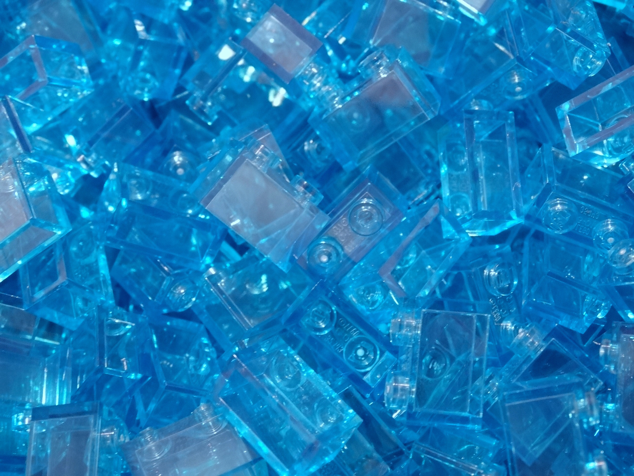 

Lego 35743 brick cegła 1x2 T.l Blue 20 szt Nowe