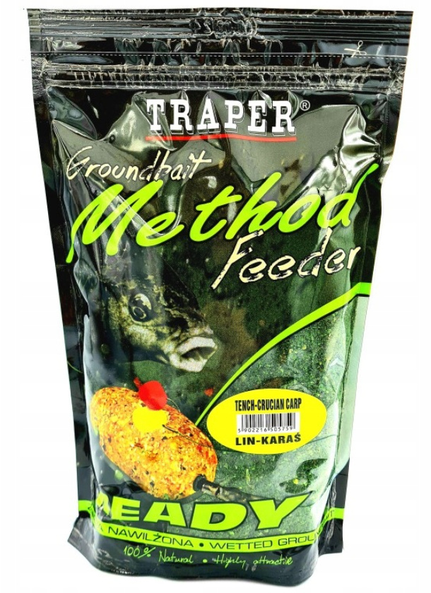 Zanęta Traper Method Feeder Ready 750g Lin Karaś