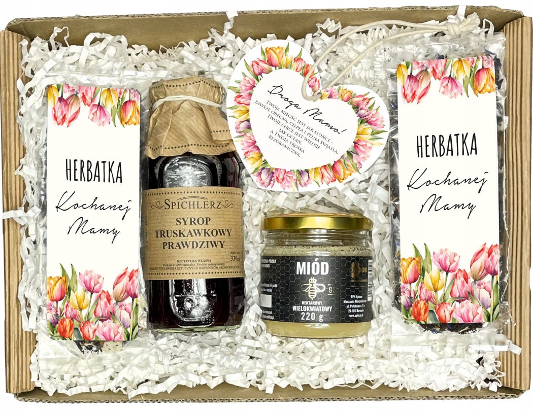 Duży Zestaw Prezentowy Na Dzień Matki Dla Mamy Upominek Herbata Box