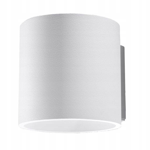 Sollux Nástěnné svítidlo Orbis 1 Bílá 40W G9 hliník