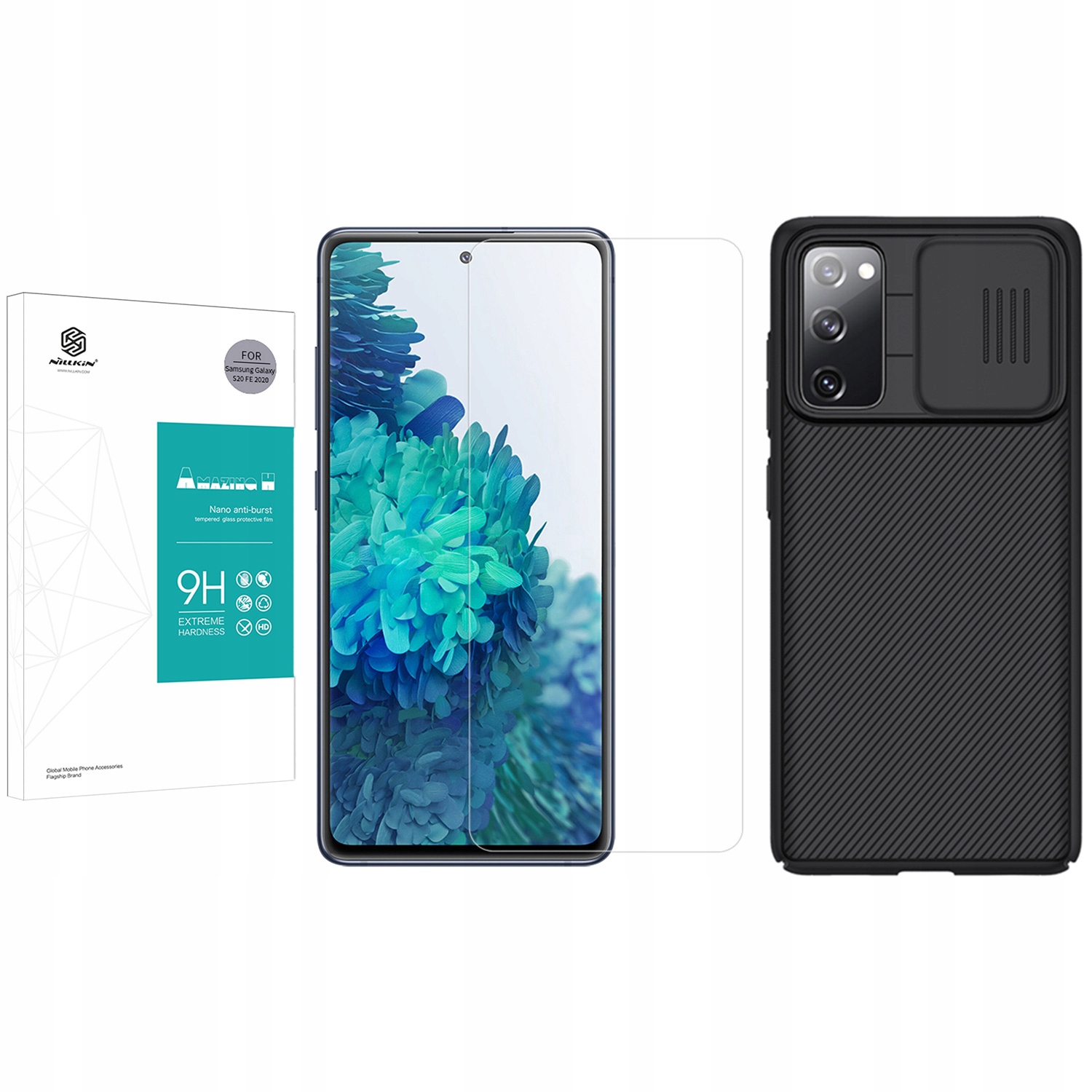 

Etui Nillkin CamShield do Galaxy S20 Fe+ Szkło H