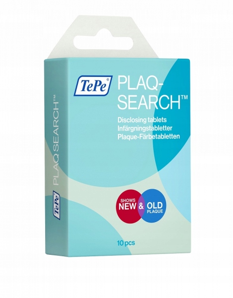 TePe PlaqSearch - tablety na sfarbenie dlaždíc n