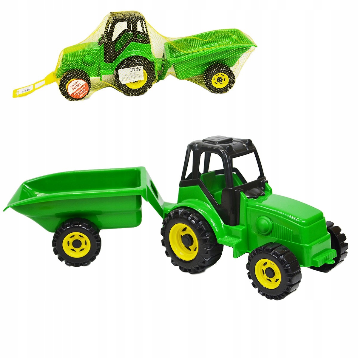 

550206 Traktor z Przyczepką 55 cm
