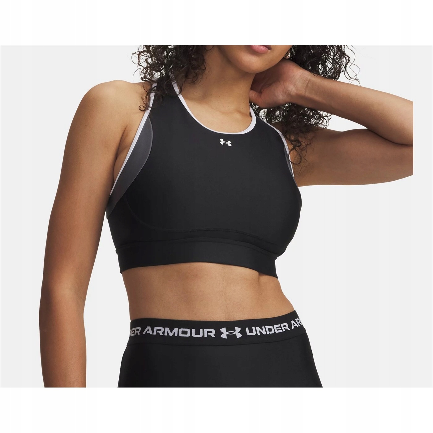 Dámská Sportovní Podprsenka Under Armour Crossback Mid Černá S rychleschnoucí