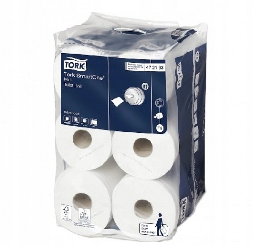 

T9 Tork SmartOne mini papier toalet. w roli 472193