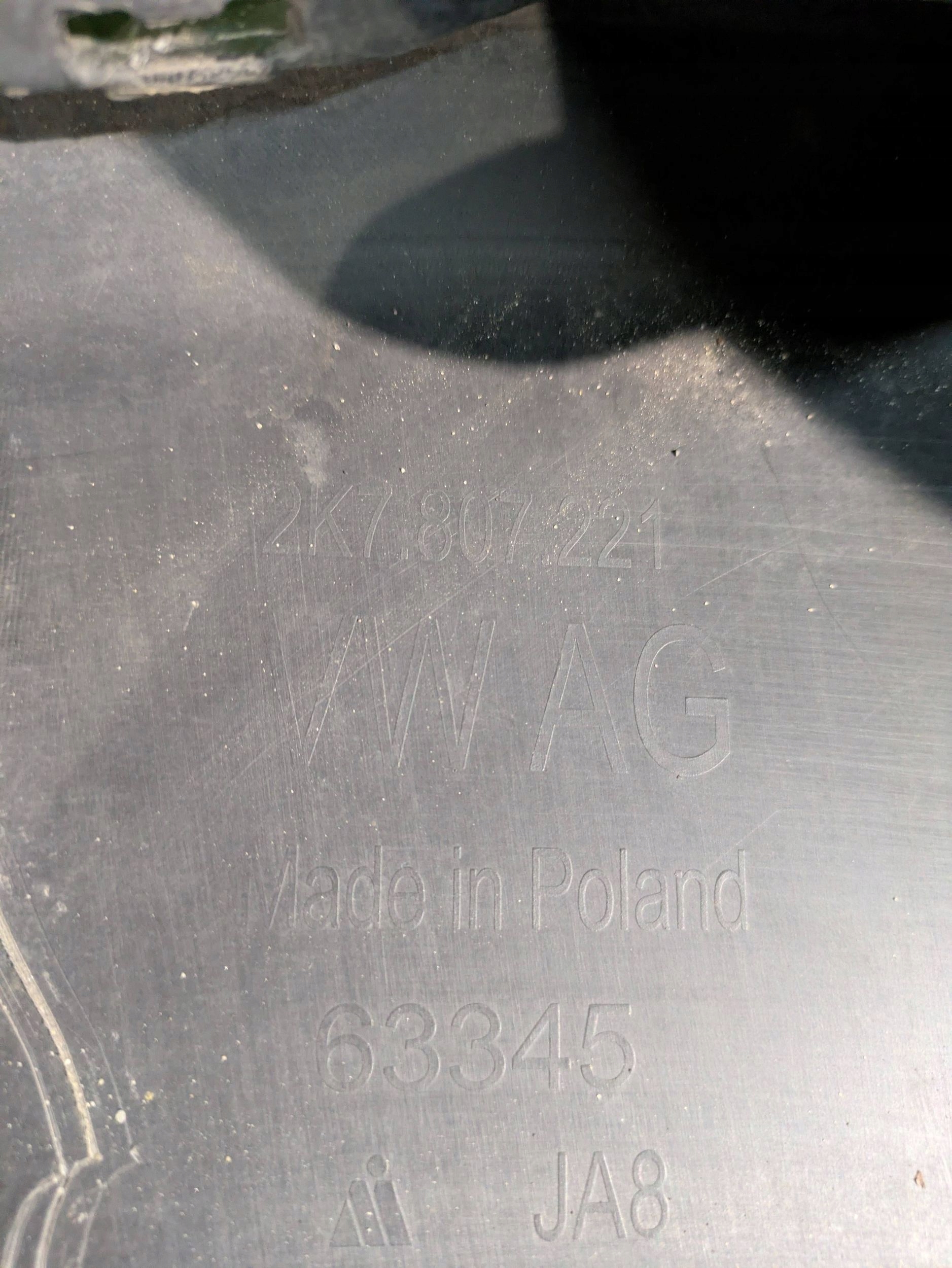 Frontstoßstange vorne VW CADDY 2K7 20- NR.Z8669