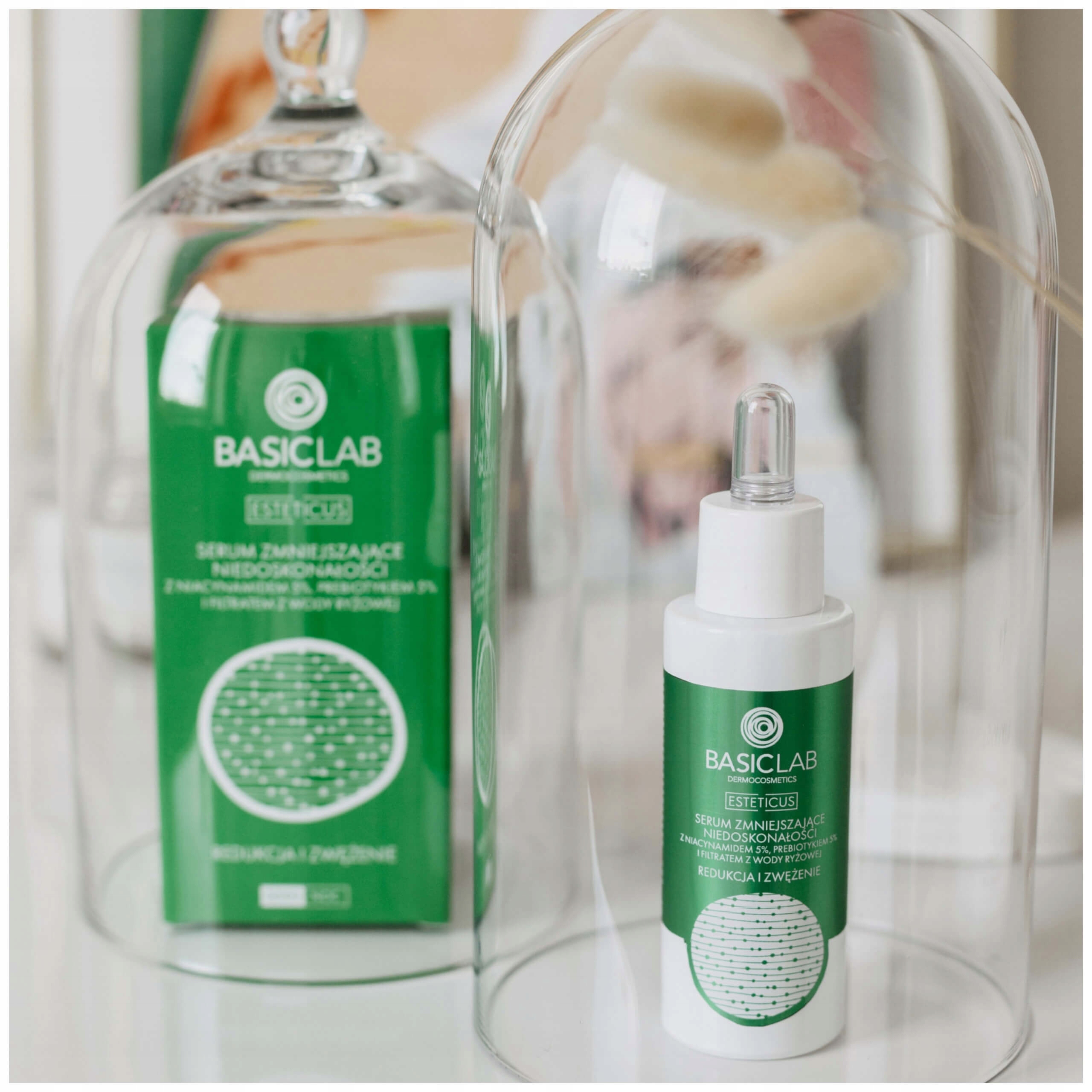 BasicLab Serum Niacynamid 5% redukcja 30 ml Marka BasicLab