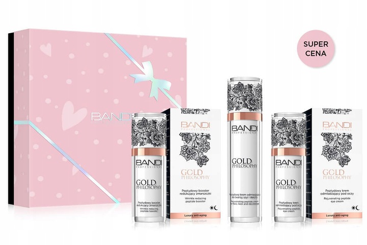 BANDI Zestaw Prezentowy GOLD PHILOSOPHY 3 Produkty