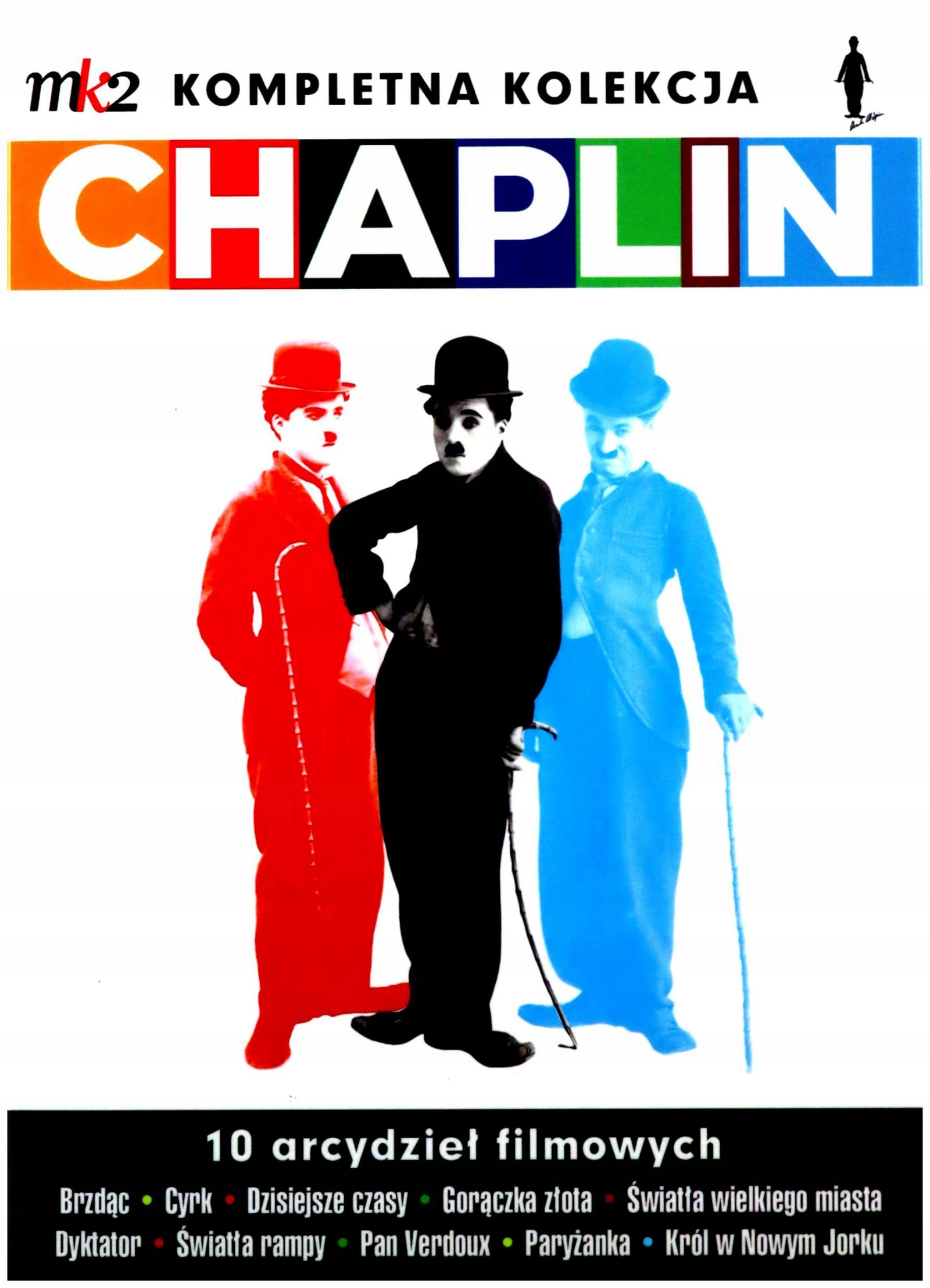 Charlie Chaplin. Kompletna Kolekcja [10DVD]