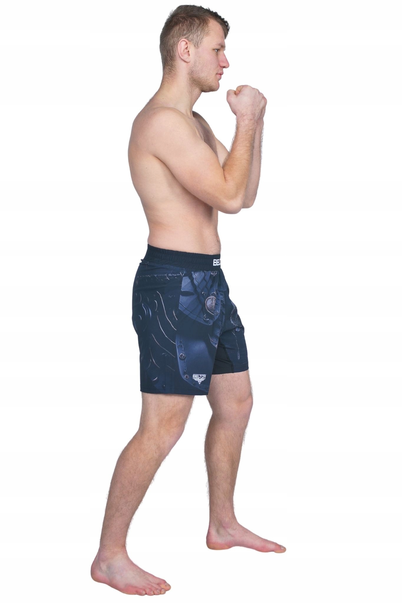 BELTOR SPORTOWE SPODENKI TRENINGOWE GLADIATOR MMA KICKBOXING LEKKIE r. XL Rozmiar XL