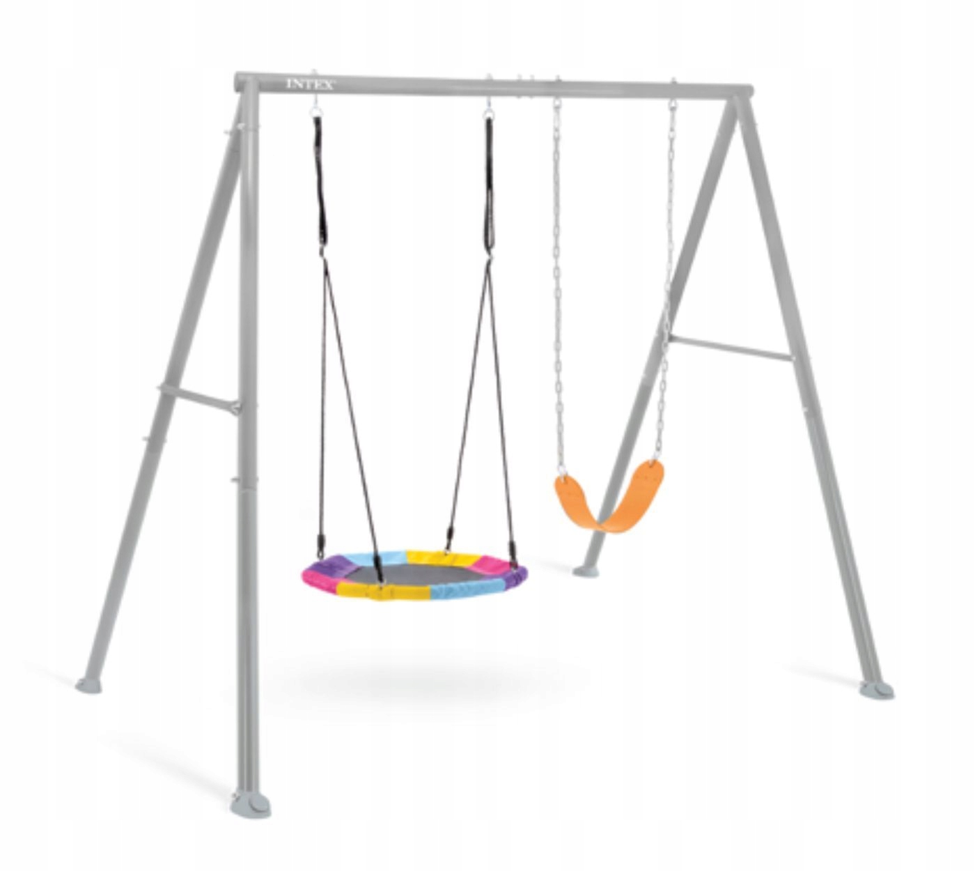 Pevná záhradná hojdačka 2 funkcie pás a bocianie hniezdo Intex 44126