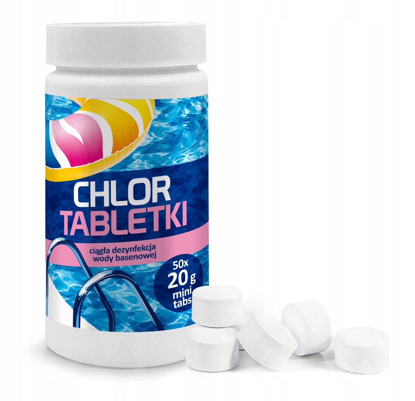 

Chlor Małe Tabletki Basenu Gamix Mini Tabs 20g 1kg
